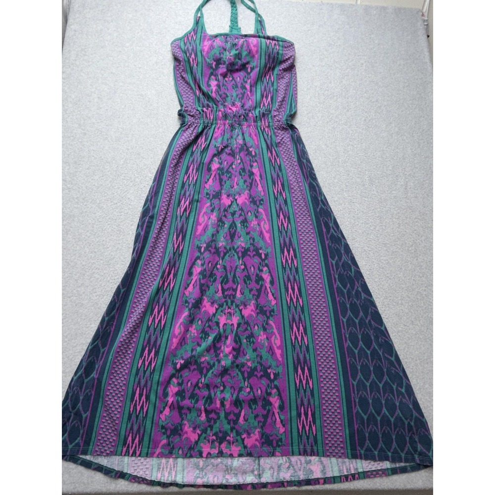 The‎ North Face Womens Maxi Sundress Small Floral Racerback Built In Bra